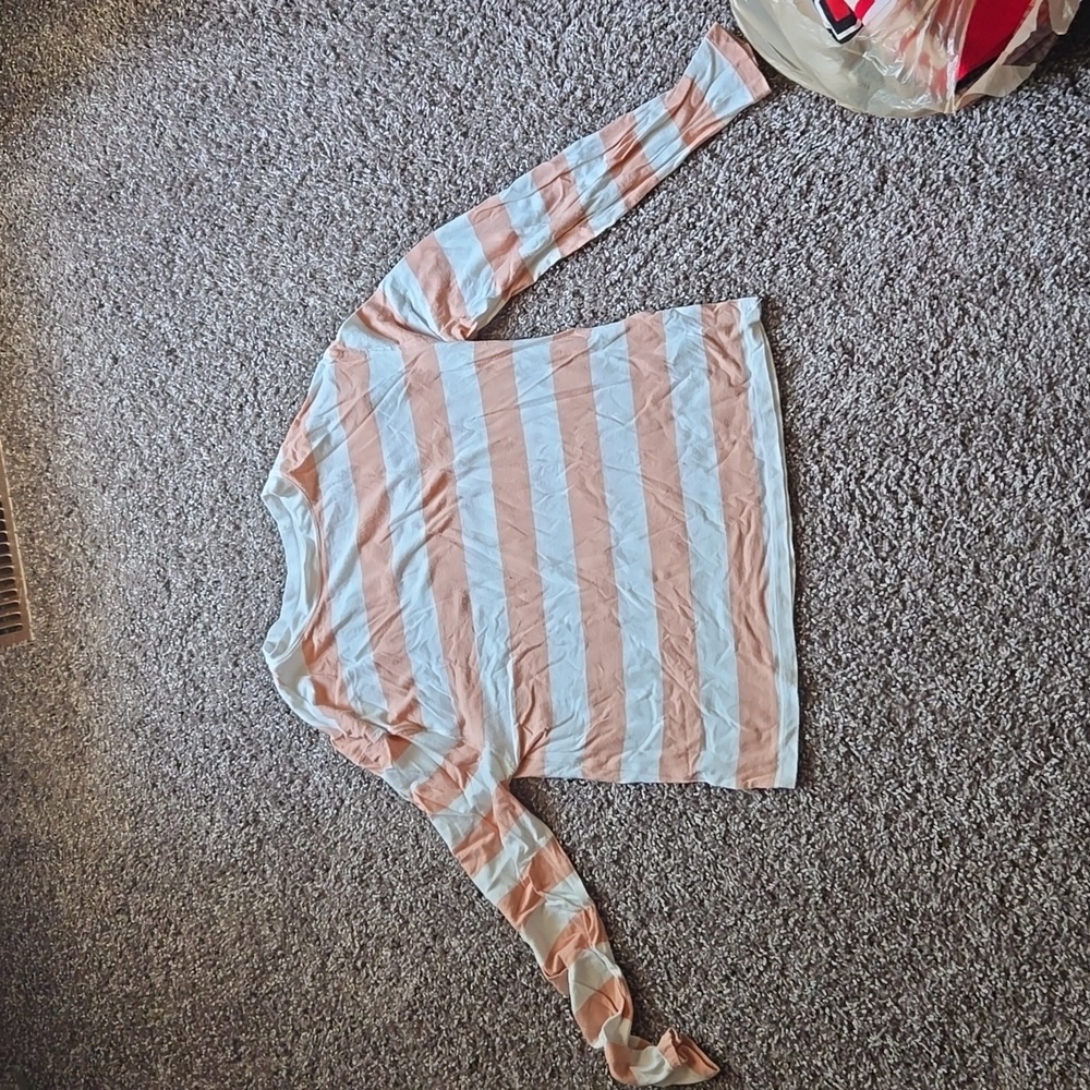 Striped long sleeve t shirt